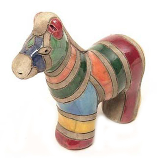 Mini Zebra Colourful