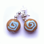Sweet Love - stud-earrings-spiral