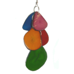 Slice Earrings - rainbow-mix