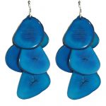 Slice Earrings - turquoise