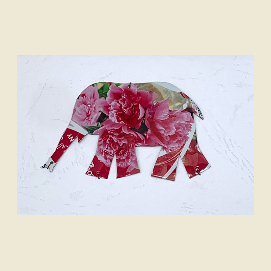 Tin Animals Cards pack of 5