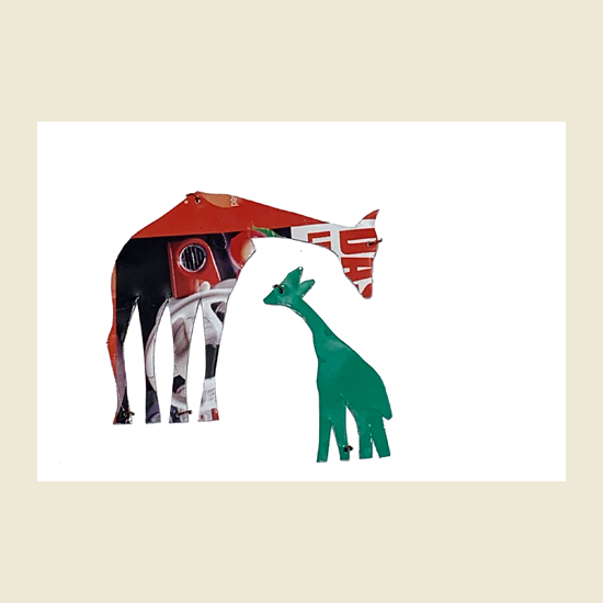 Tin Animals Cards pack of 5 - Image 5