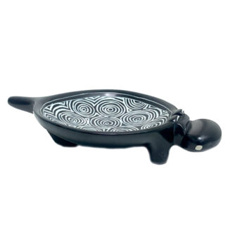 Black Circle Hippo Bowl Small