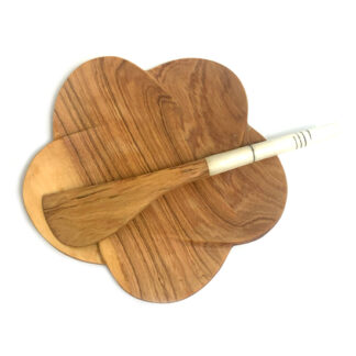 Cheese Dish with Knife