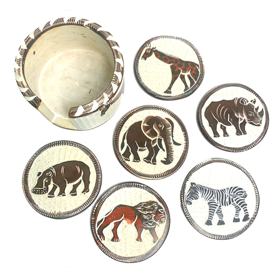 Safari Coaster Set - Image 2